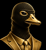 Famoosey masked-goose emblem